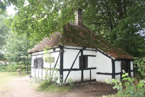 Deens huisje van vroeger